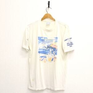 Vintage Myer's Rum Shark Bite T Shirt XL